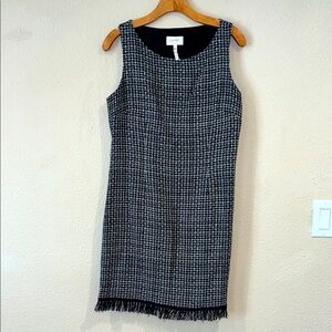 Women’s Laundry Shelli Segal side zip sleeveless jumper dress size 8